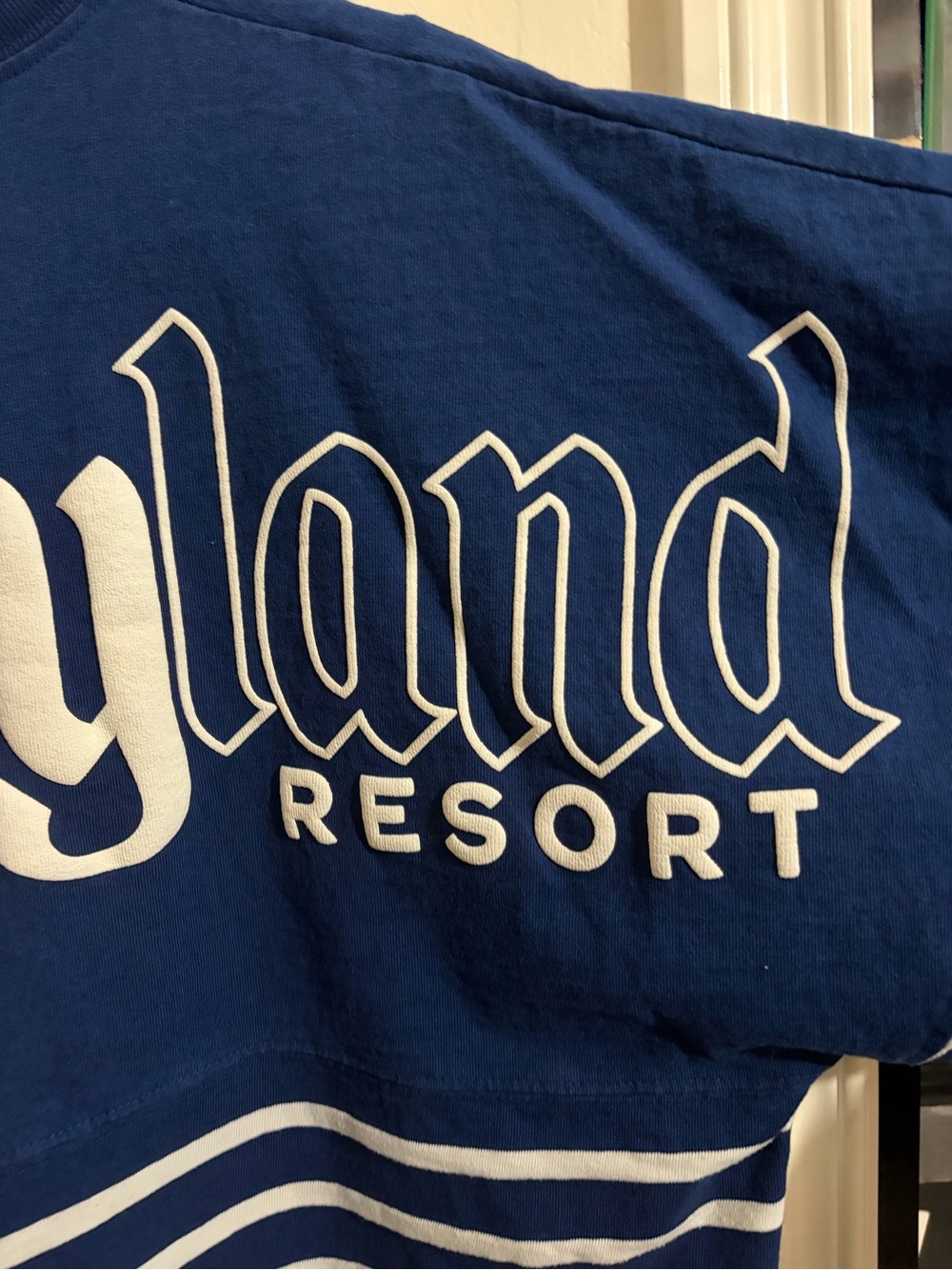 Disney Parks Navy Blue Tee with White Logo - Picture 12 of 16
